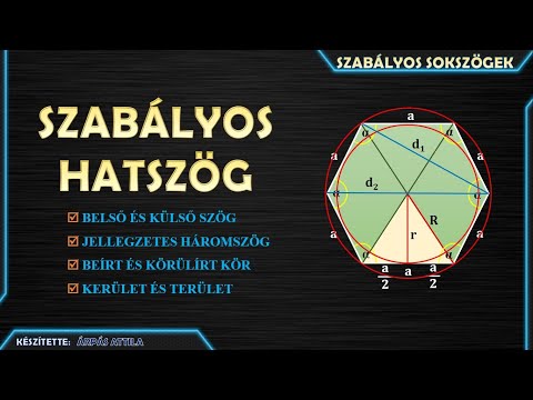 Videó: Hogyan építsünk Egy Szabályos Hatszöget