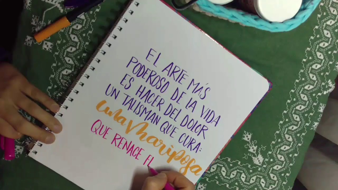 Featured image of post Frases Para Lettering En Espa ol Te ense amos como combinar diferentes estilos de letras y adornarlas con elementos decorativos para crear tu frase o cita completa