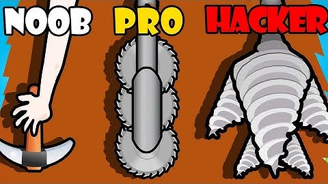 NOOB vs PRO vs HACKER - Auto Diggers | Gameplay Walkthrough (Android,iOS)
