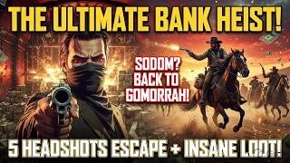 The Ultimate Bank Heist In RDR2! (Sodom? Back To Gomorrah)
