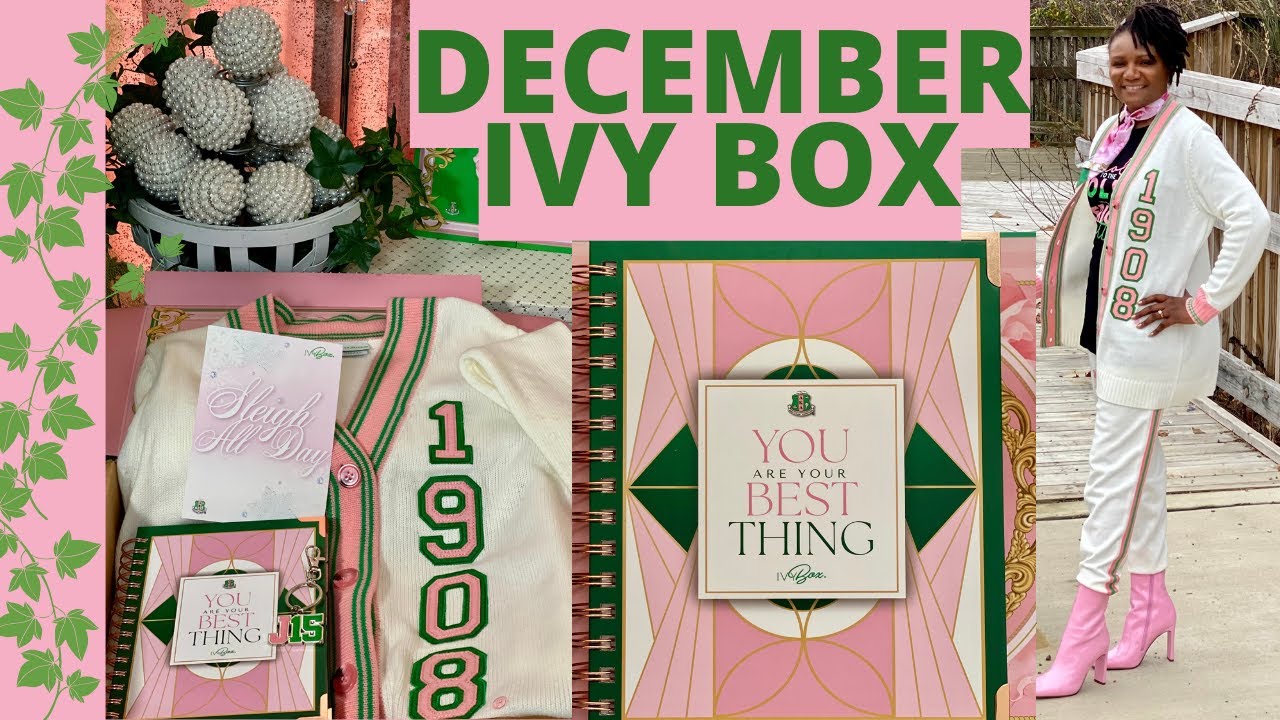 💗 💚 December 2022 Ivy Box Reveal Sleigh All Day Ivy Box Ambassador