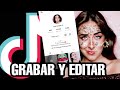 ¿CÓMO GRABAR , SUBIR Y EDITAR EN TIKTOK? ¿CÓMO HACER DIRECTOS? Por una TikToker / Annersite