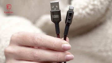 Review Cáp sạc tự ngắt thông minh Earldom EC 063i