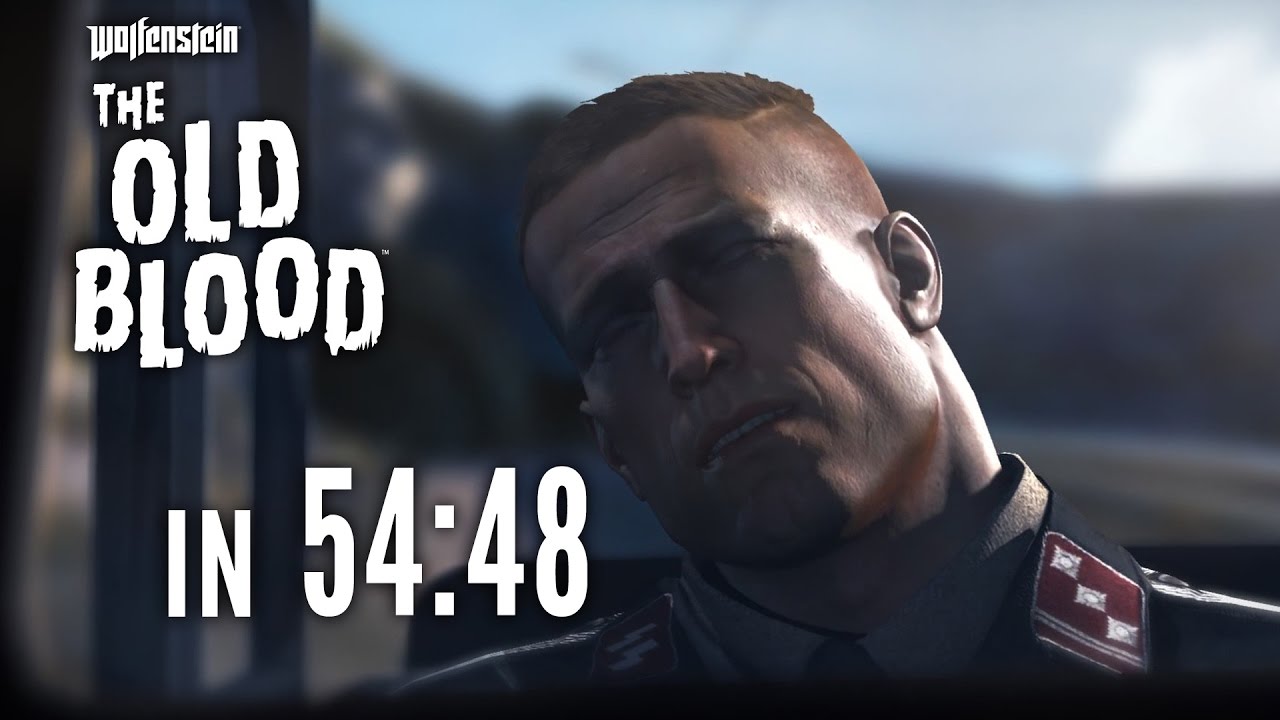 Wolfenstein: The Old Blood Speedrun in 