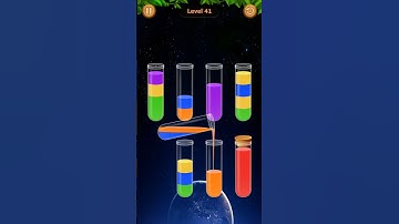 Water Sort Game Level - 39 Without Boosters | Puzzle Games #entertainment #puzzle #games