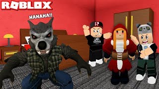 Kırmızı Başlıklı Kızı Kurtarıyoruz! Kurt Peşimizde - Panda ile Roblox Riding Hood