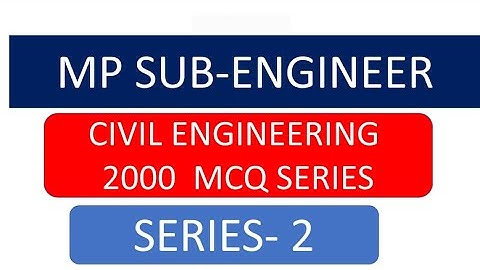 SUB-ENGINEER CRASH COURSE 2022|| building materials||  #subengineer #mp #mppeb #agni247 #subengineer