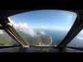 Approach and landing into Santiago Cuba