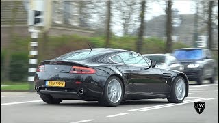 Aston Martin V8 Vantage RASPY Exhaust Sounds!