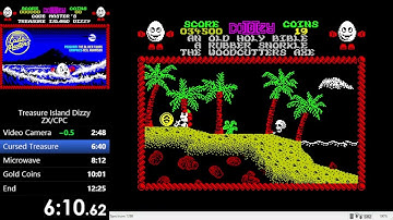 Treasure Island Dizzy (ZX Spectrum) Speedrun 12:20 (World Record)