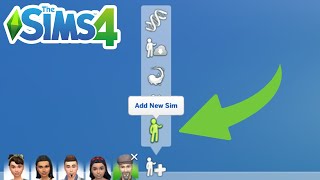 How To Create A New Sim To An Existing Householdfamily - The Sims 4