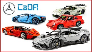 CADA COMPILATION Top 5 Supercars - Mercede AMG - Lamborghini - Speed Build - Brick Builder by Brick Builder 110,054 views 7 months ago 1 hour, 1 minute