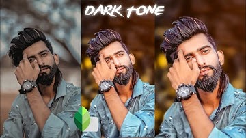 Snapseed Dark Moody Cb Editing Tutorial | Snapseed Editing Black Colour Tone Effect | As photography