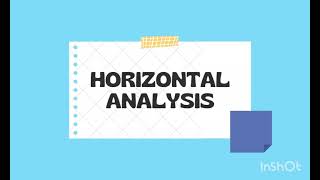 horizontal analysis and interpretation Urdu/Hindi