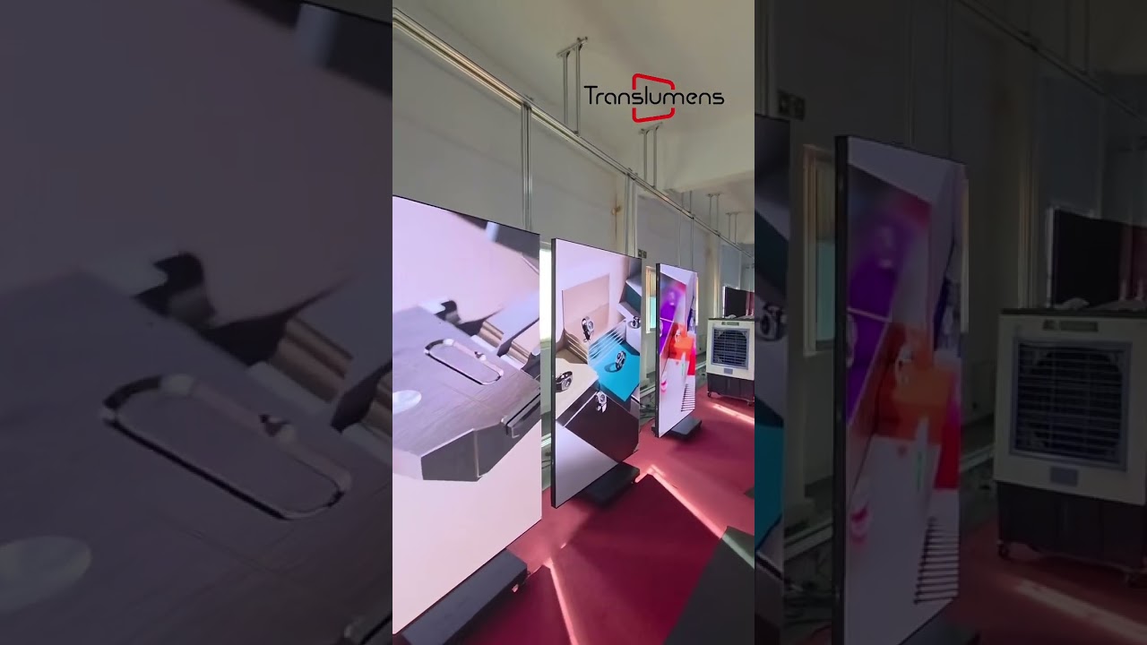 Translumens Latest design for Tri-Fold Poster LED Display