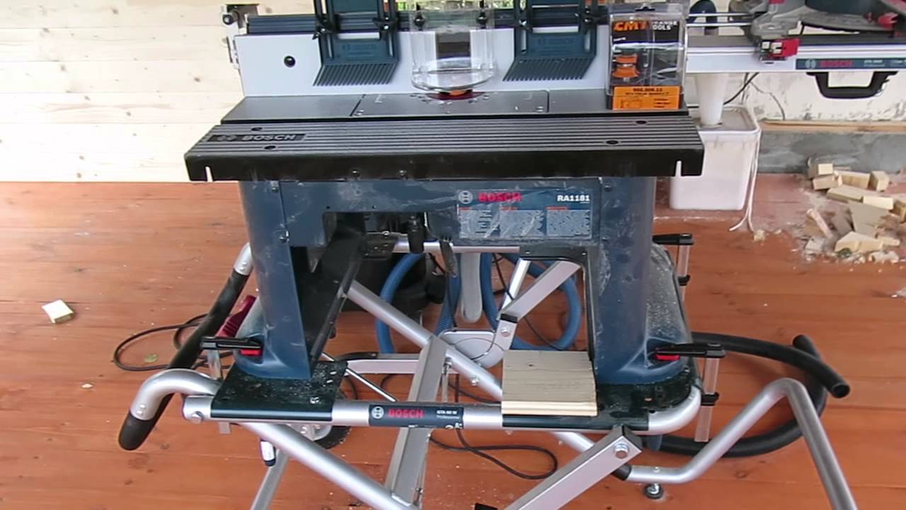 Фрезерный стол bosch ra1181 benchtop router table