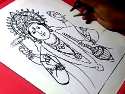 Featured image of post Simple Vishnu Drawing Drawing own shapes by using paths