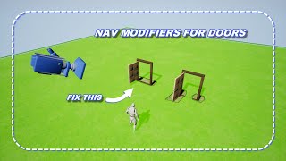 Famous Help With NavMods For Doors That Rotate; UNREAL ENGINE 4.27 & 5.3.2 Profile