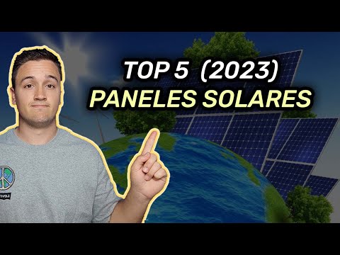 ☀️ TOP 5 mejores PLACAS SOLARES fotovoltaicas (2023)