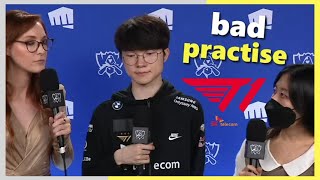 Faker on what went wrong for T1 in World Finals vs DRX