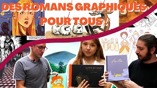 Une sélection de nos romans graphiques favoris !