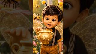 Magical taste in every drop 🍯✨  | Magic Honey Adventure! 🐝#kidscartoon #honey #nature#viral #cute