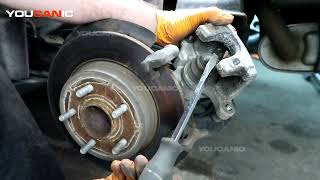 20122019 Ford Focus  Rear Brake Pads and Rotor Replacement