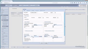 SRX Security Policy 1 in Juniper Srx