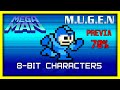Mega man  8bit characters mugen previa 70