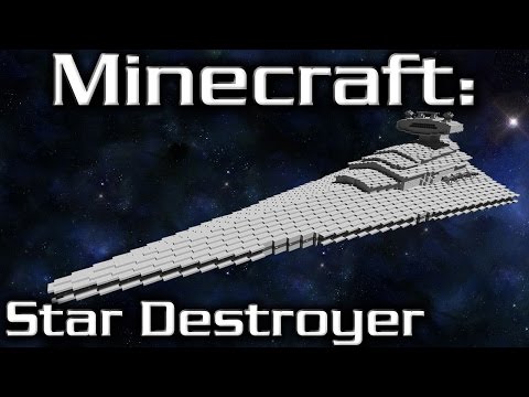 Minecraft Star Wars Star Destroyer Tutorial Imperial I