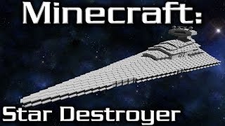 Minecraft: Star Wars: Star Destroyer Tutorial (Imperial I-Class 1/10th Scale)