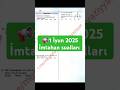 1 İyun 2025 Blok imtahanı ✅️ 1000 Abunə üçün dəstək ol 🌷 #maths #keşfet #exam