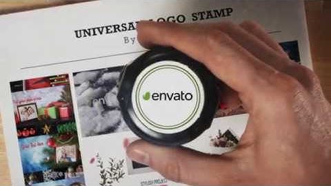 FREE Universal Logo Stamp — After Effects project | Videohive template