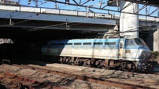【EF66 100番台】EF66-122牽引 貨物列車 5052レ 2017年11月9日 浜川崎駅