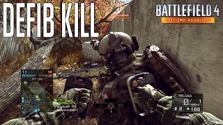 Battlefield 4 - Defib Kill Funny Fail Rage