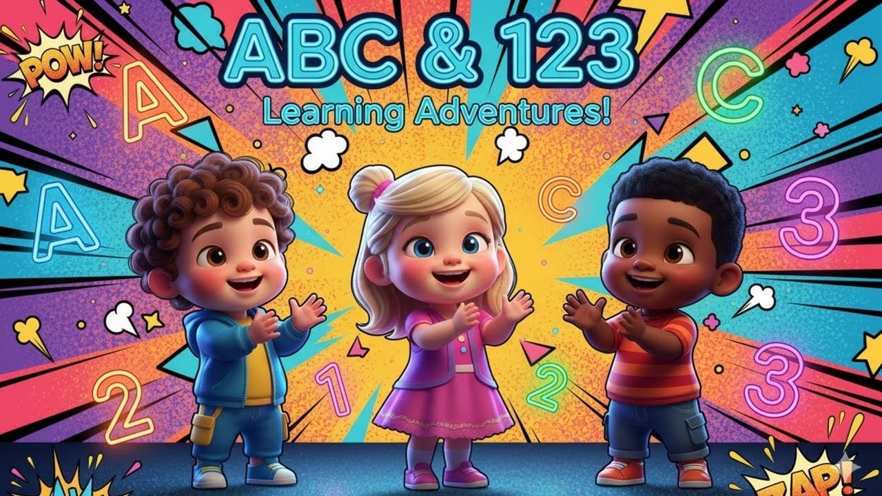 LIVE ABC Alphabet & Counting 123 Songs for Kids | Fun Nursery Rhymes & Poems | Kiddy Melody