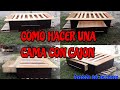 COMO HACER UNA BASE DE CAMA CON CAJON GRANDE PASO A PASO