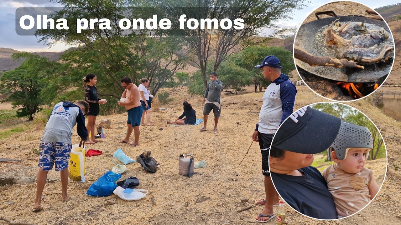 PESCARIA COM A FAMÍLIA E AMIGOS 