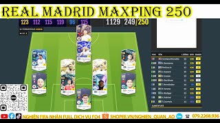 REVIEW FO4 - GIẢI MÃ REAL MADRID MAXPING 250 LƯƠNG - BENZEMA 23TY, ESSIEN, BECK ICONTM- NGHIỆN FIFA