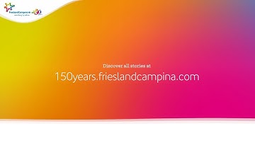 Ontdek onze website met verhalen | 150 years FrieslandCampina