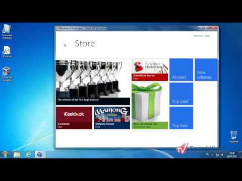 Видео: В Windows 8 будет магазин приложений