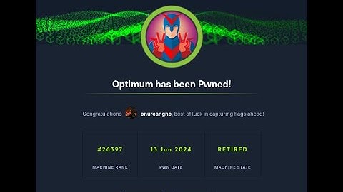 HackTheBox - Optimum Walkthrough