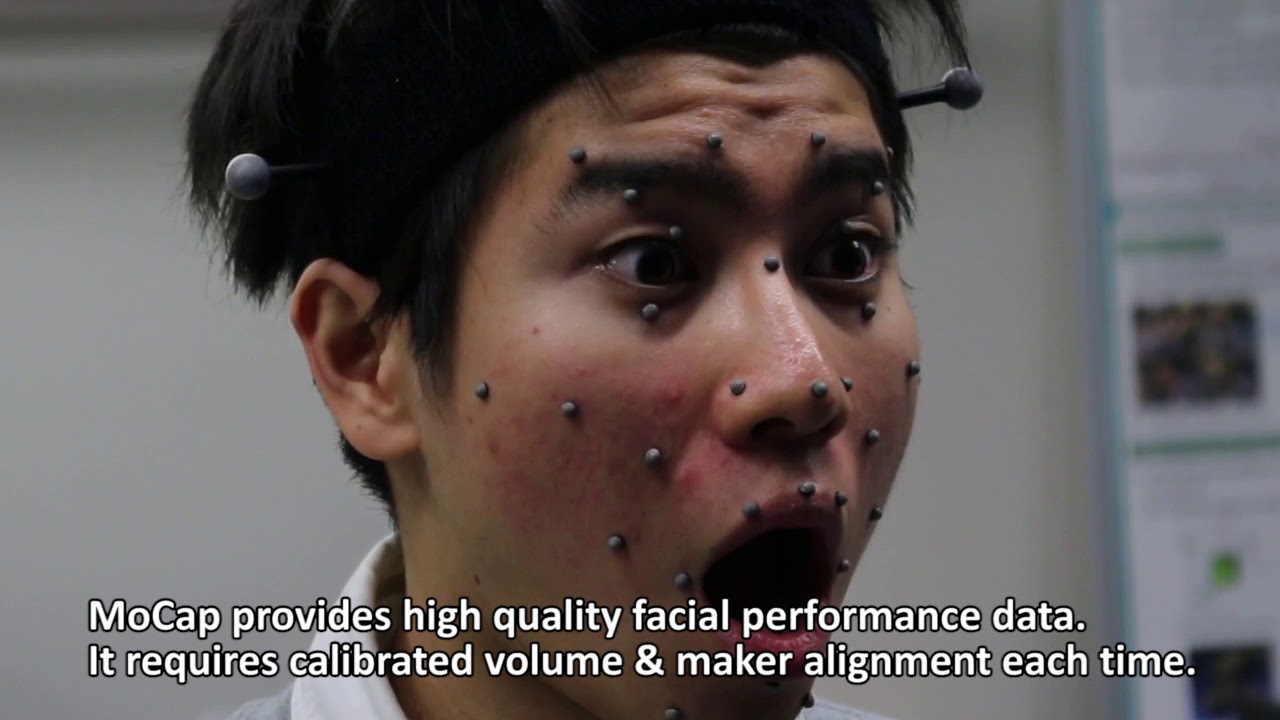 [SIGGRAPH2018] 3D facial geometry analysis and estimation using embedded optical sensors