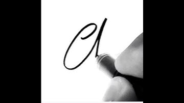 chanal signature ❤️💜💚 letter c