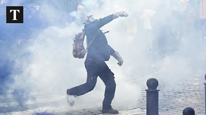 LIVE: EU Farmers Clash with Police in Brussels Protest