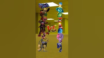 Poppy Playtime VS Inside Out #shorts #poppyplaytimechapter3 #insideout2