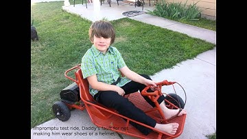 36V Razor Dune Buggy Test Ride