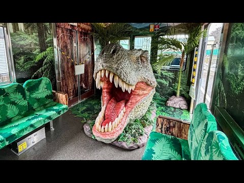 【恐竜列車】車内全体が恐竜だらけの電車に乗ってみた｜日本で最も大きい恐竜博物館を体験｜えちぜん鉄道｜