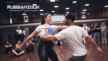 Russian Zouk Congress 2021. Maxim Chistokletov & Oksana Zemtsova #Zouk demo