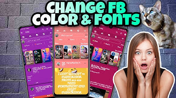 HOW TO CHANGE FACEBOOK COLOR AND FONTS VIRAL FB TRICK.